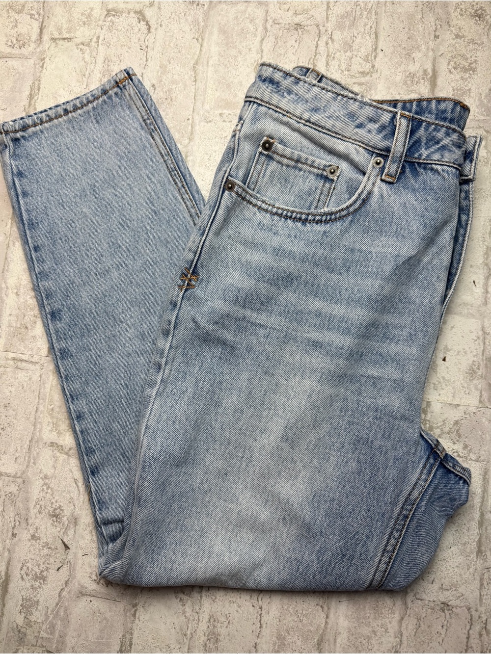 Ksubi Jeans Women’s Slim Fit High Rise Light Blue Denim Luxury EUC 31 😍